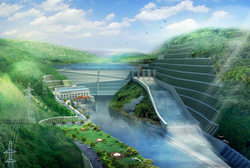 枣庄老挝南塔河1号水电站项目